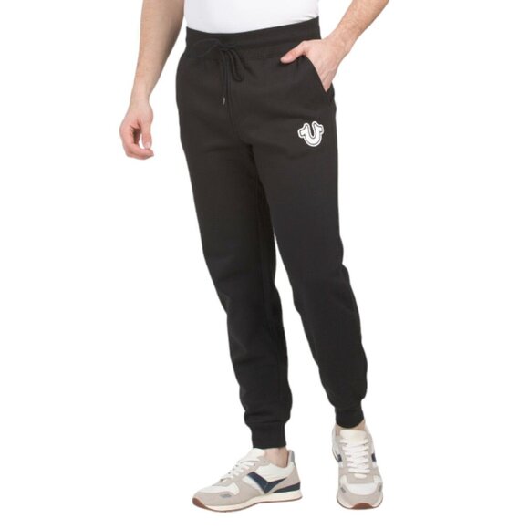 True Religion Men's Fleece Sweatsuit Size M Matching Tracksuit Hoodie Joggers - Picture 6 of 10